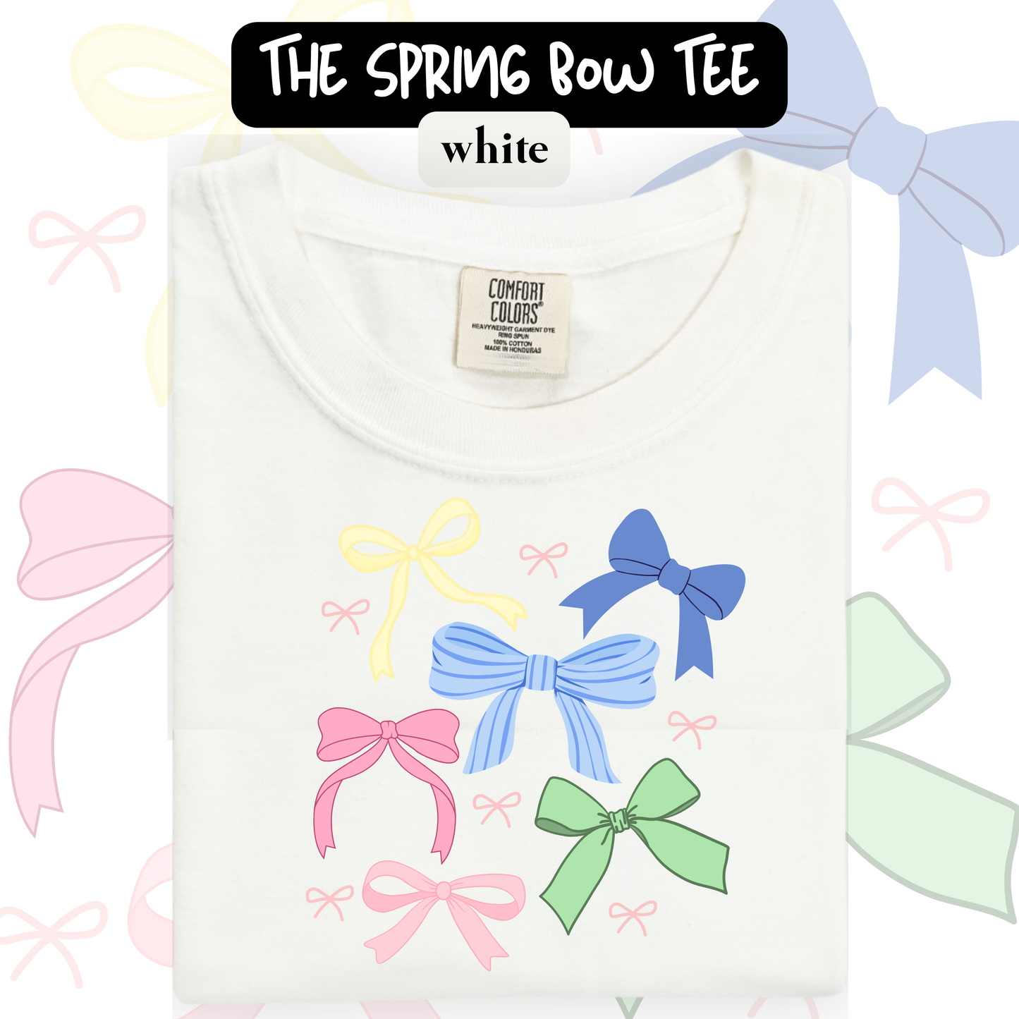 the SPRING BOW tee