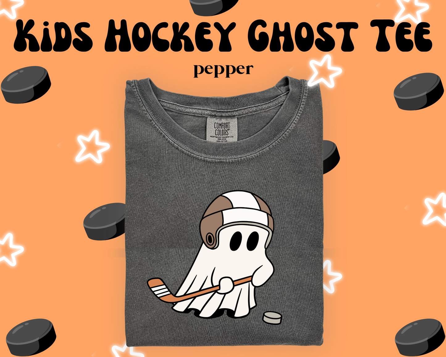 the HOCKEY GHOST tee