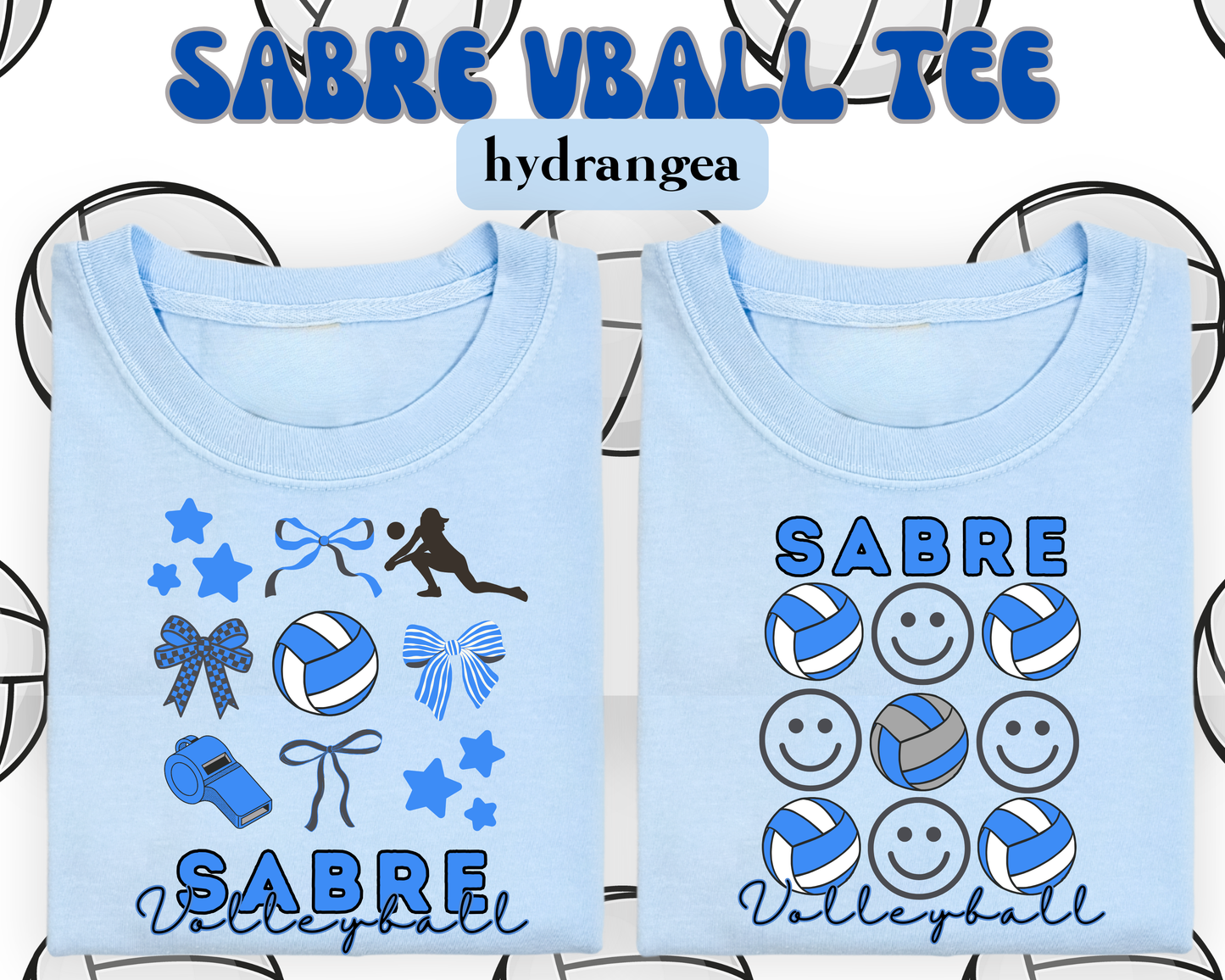 the SARTELL VOLLEYBALL tee