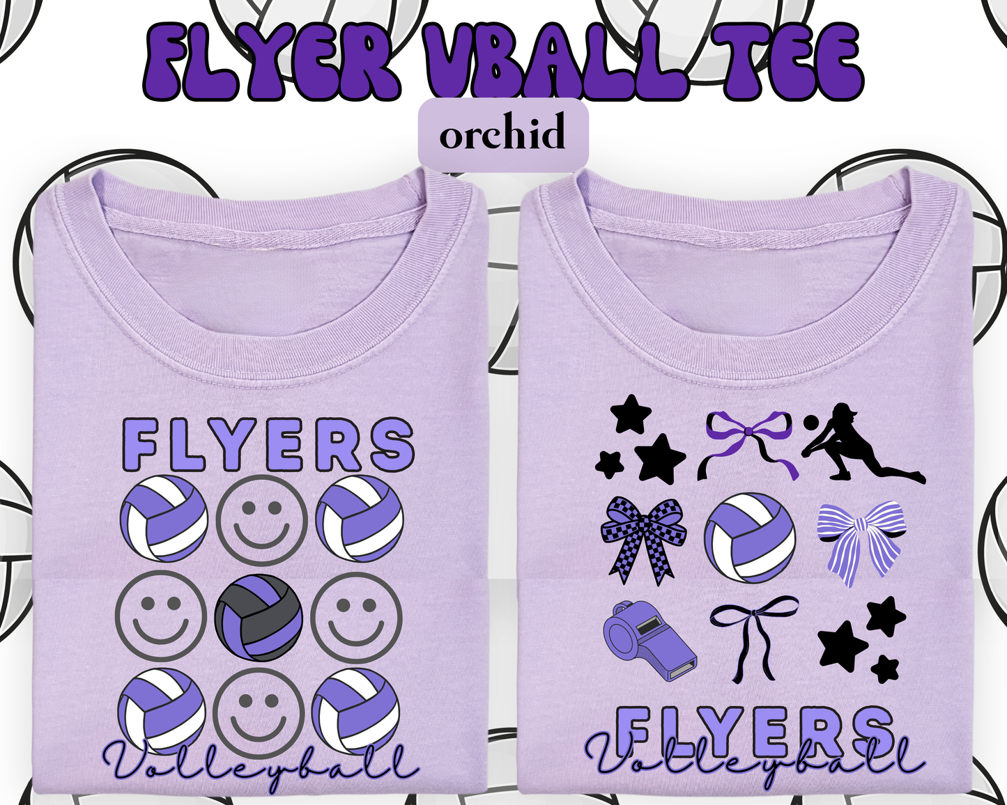 the LF FLYERS VOLLEYBALL tee