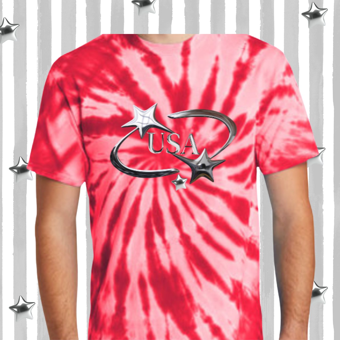 the ADULT CHROME USA tee