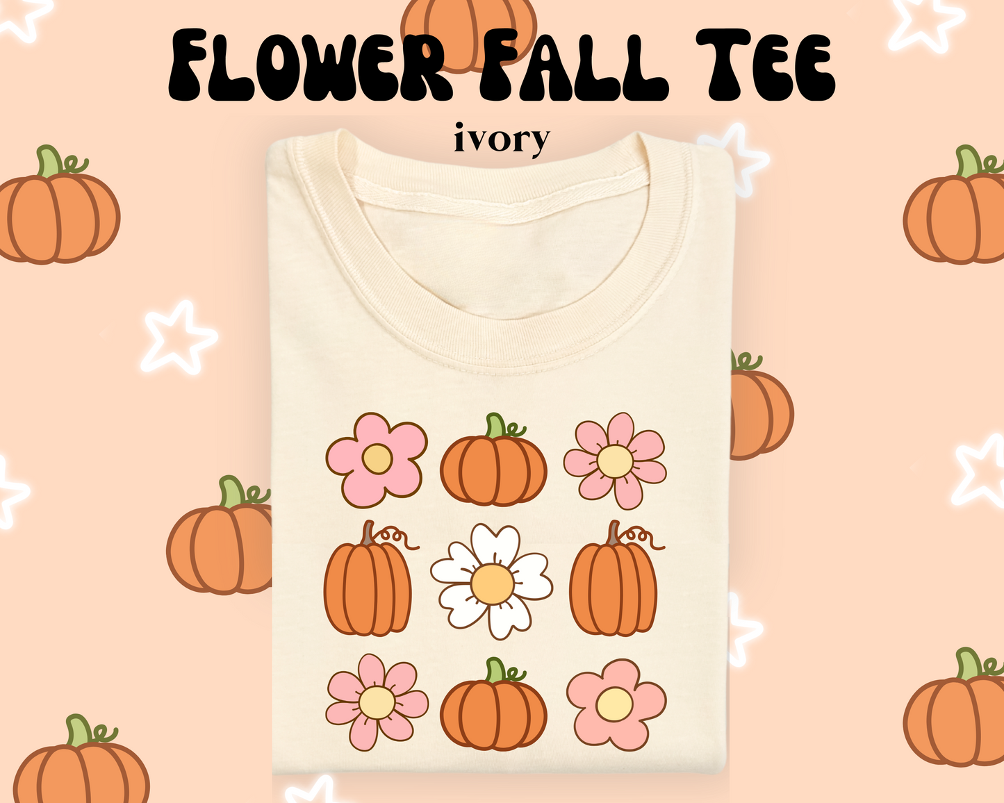 the KIDS FLOWER FALL tee