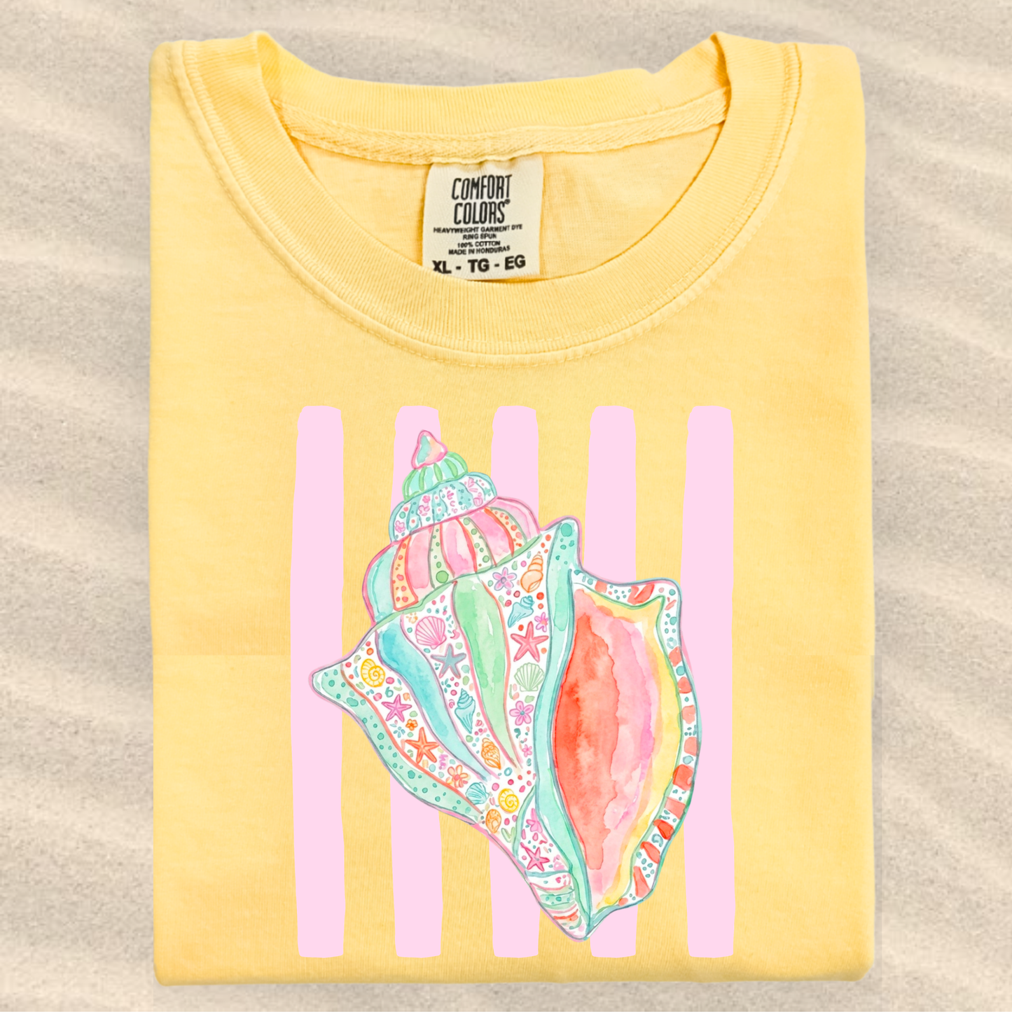 the SHELL-O-BRATE SUMMER tee