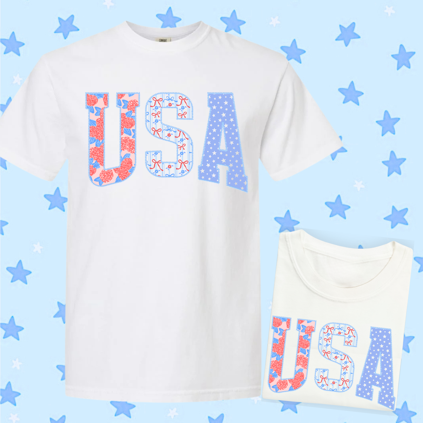 the ADULT DAINTY USA tee
