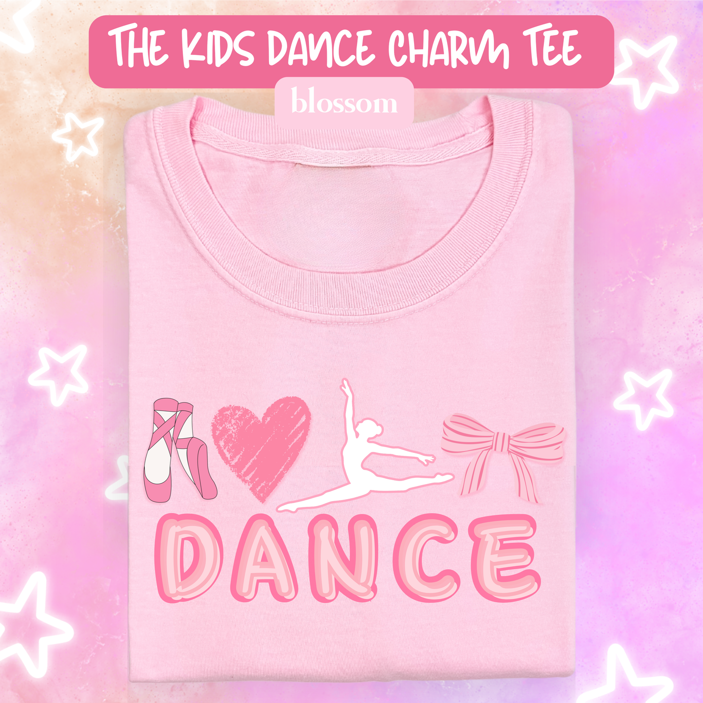 the KIDS DANCE CHARM tee