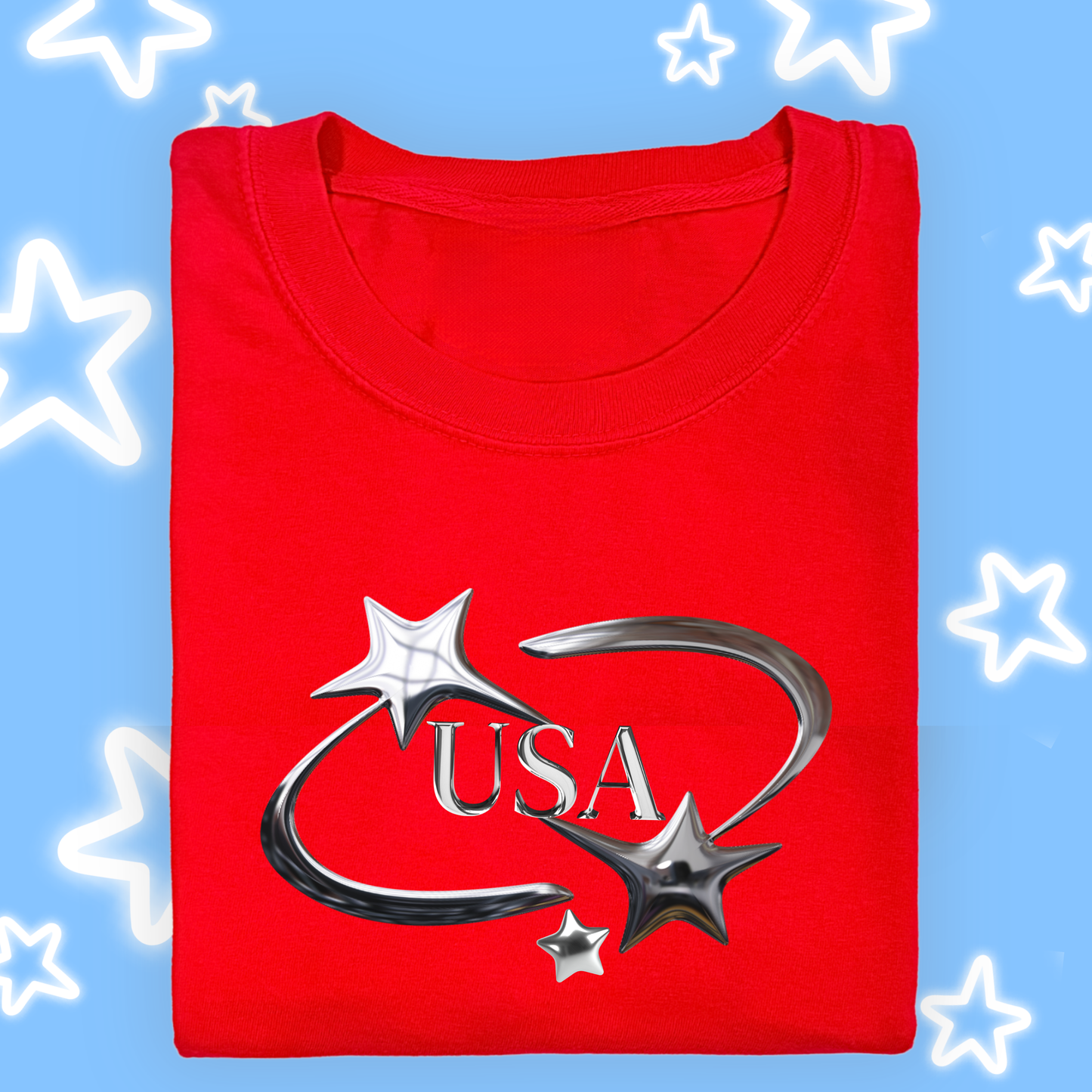 the KIDS CHROME USA tee