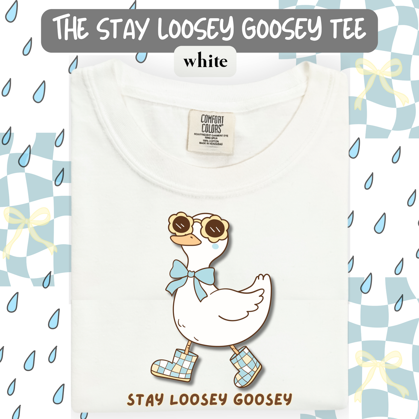 the LOOSEY GOOSEY tee