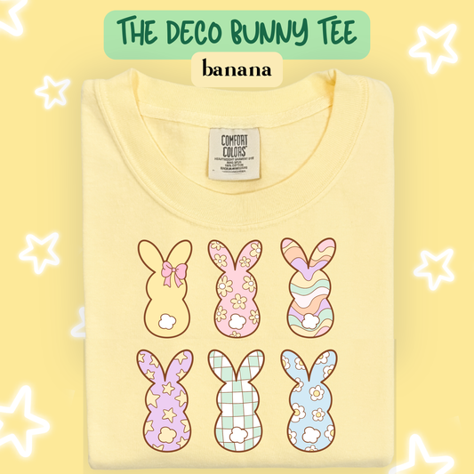 the DECO BUNNY tee