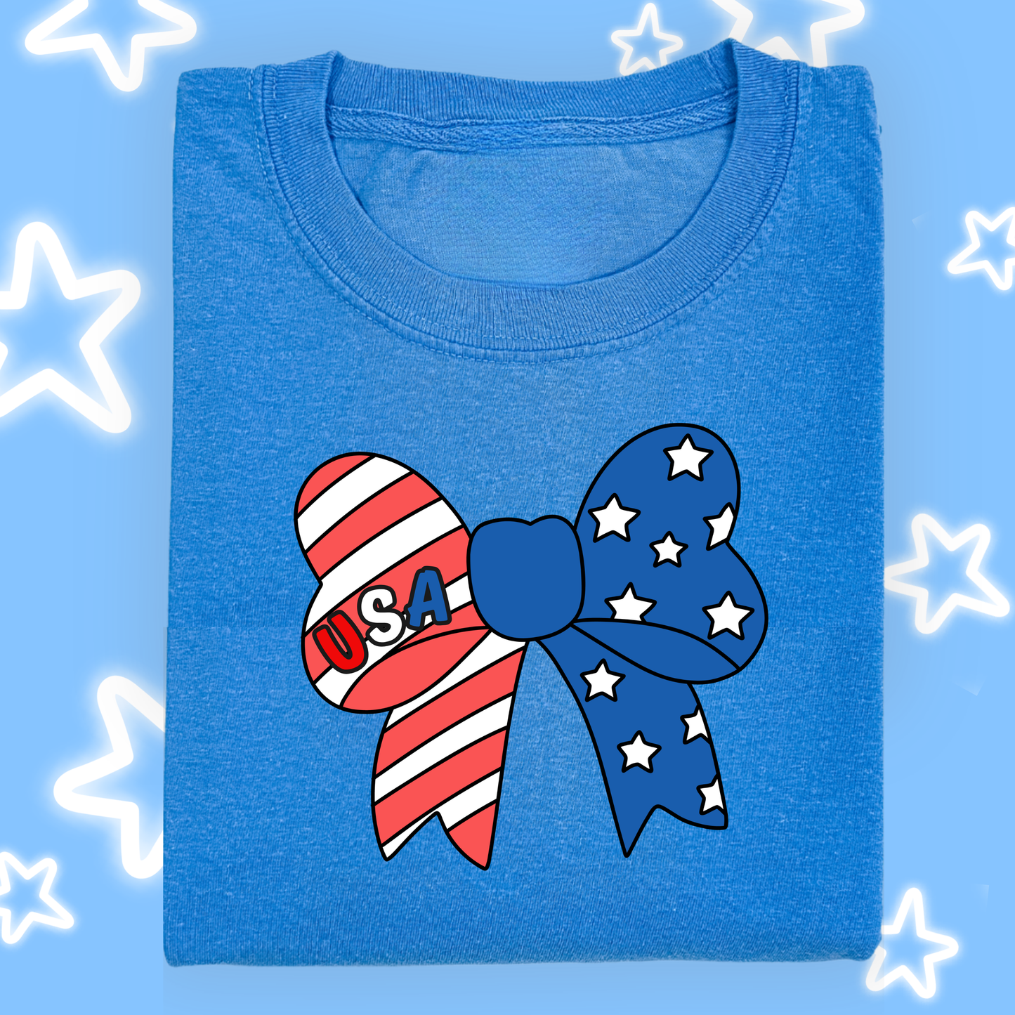 the KIDS AMERICA THE BOW-TIFUL tee