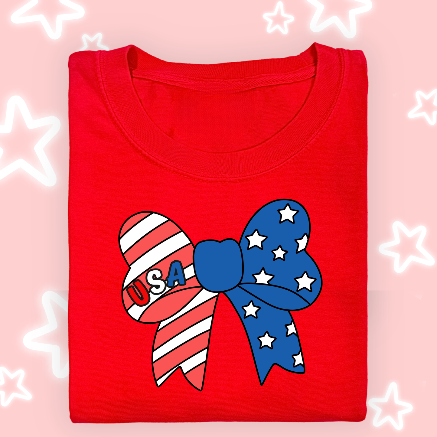the KIDS AMERICA THE BOW-TIFUL tee