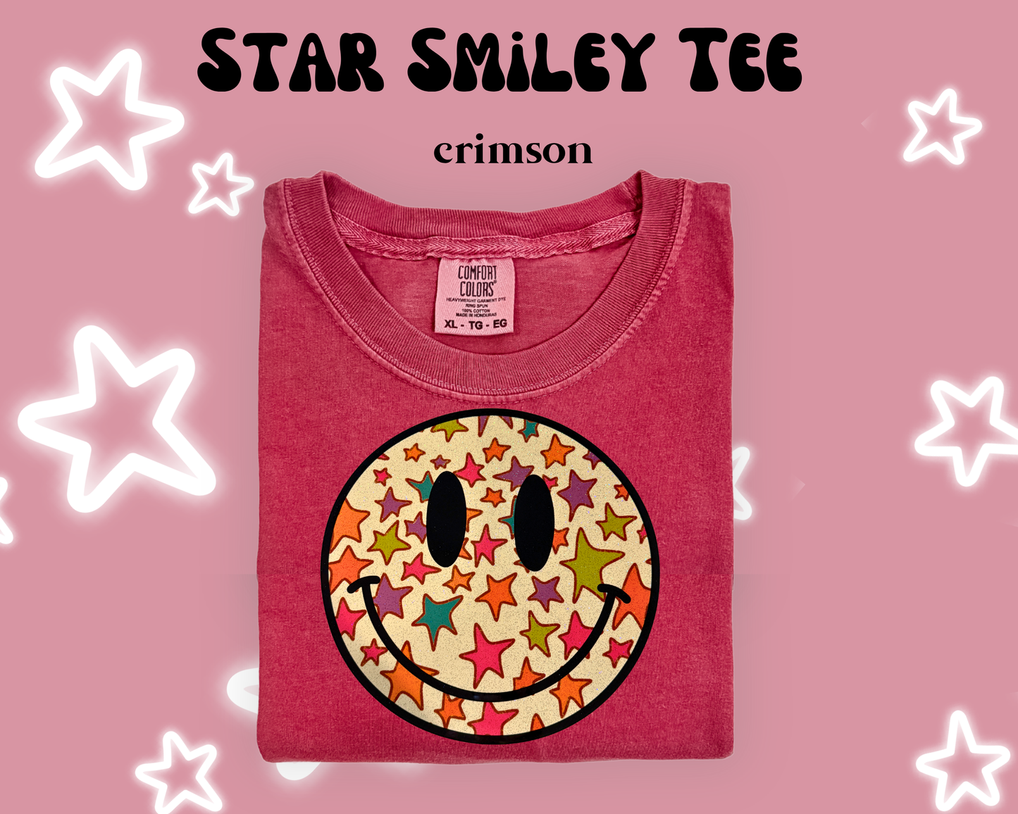 the STAR SMILEY tee