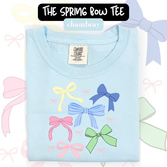 the SPRING BOW tee