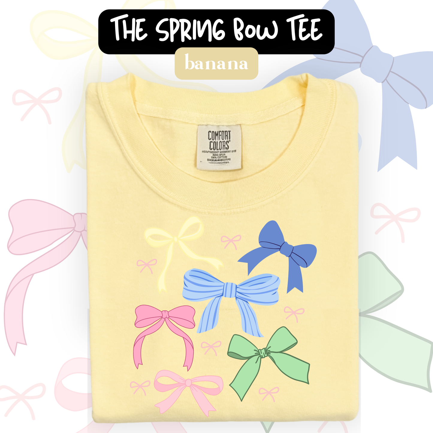 the SPRING BOW tee