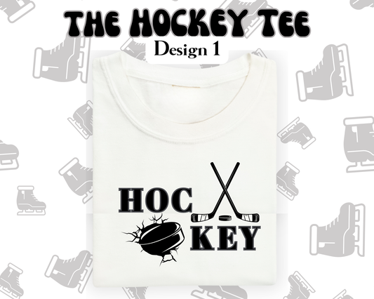 the KIDS HOCKEY tees