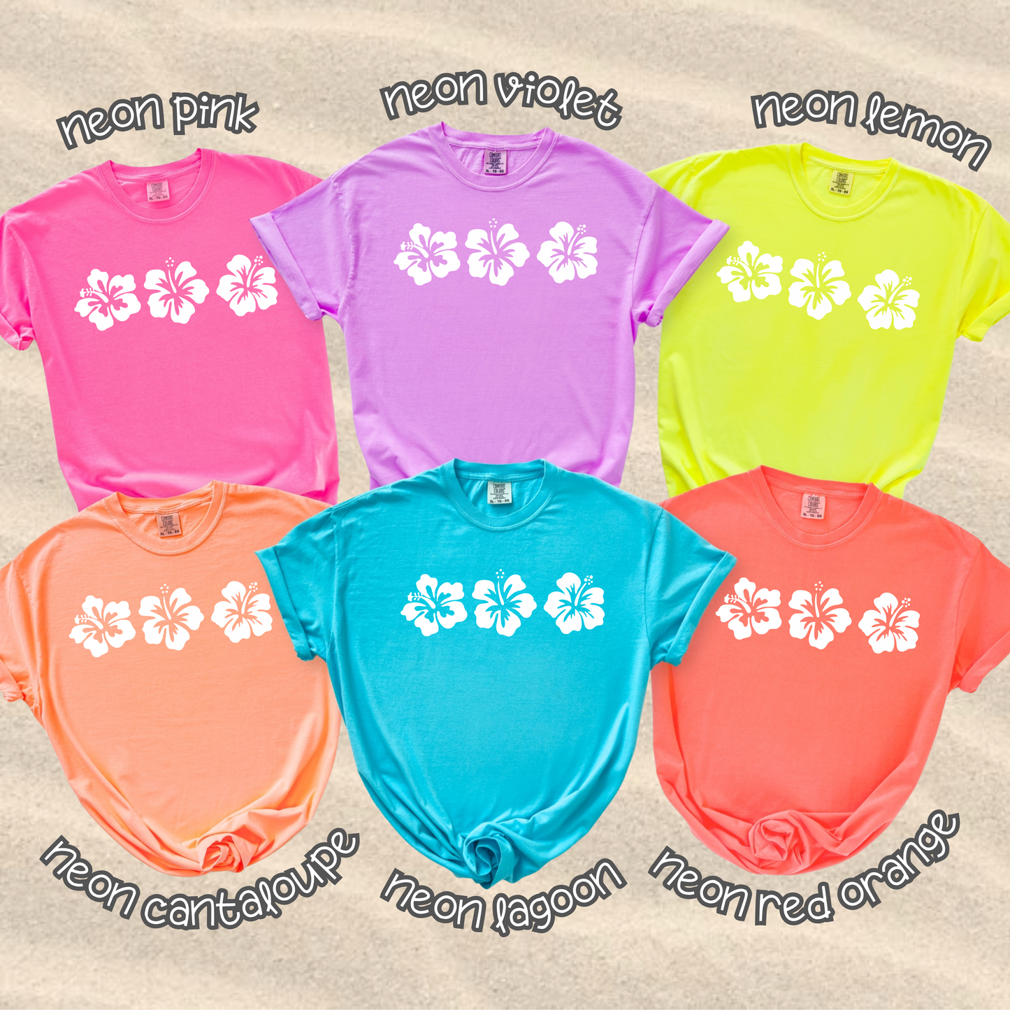 the ADULT HIBISCUS tee