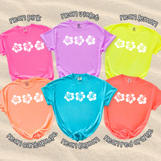 the ADULT HIBISCUS tee