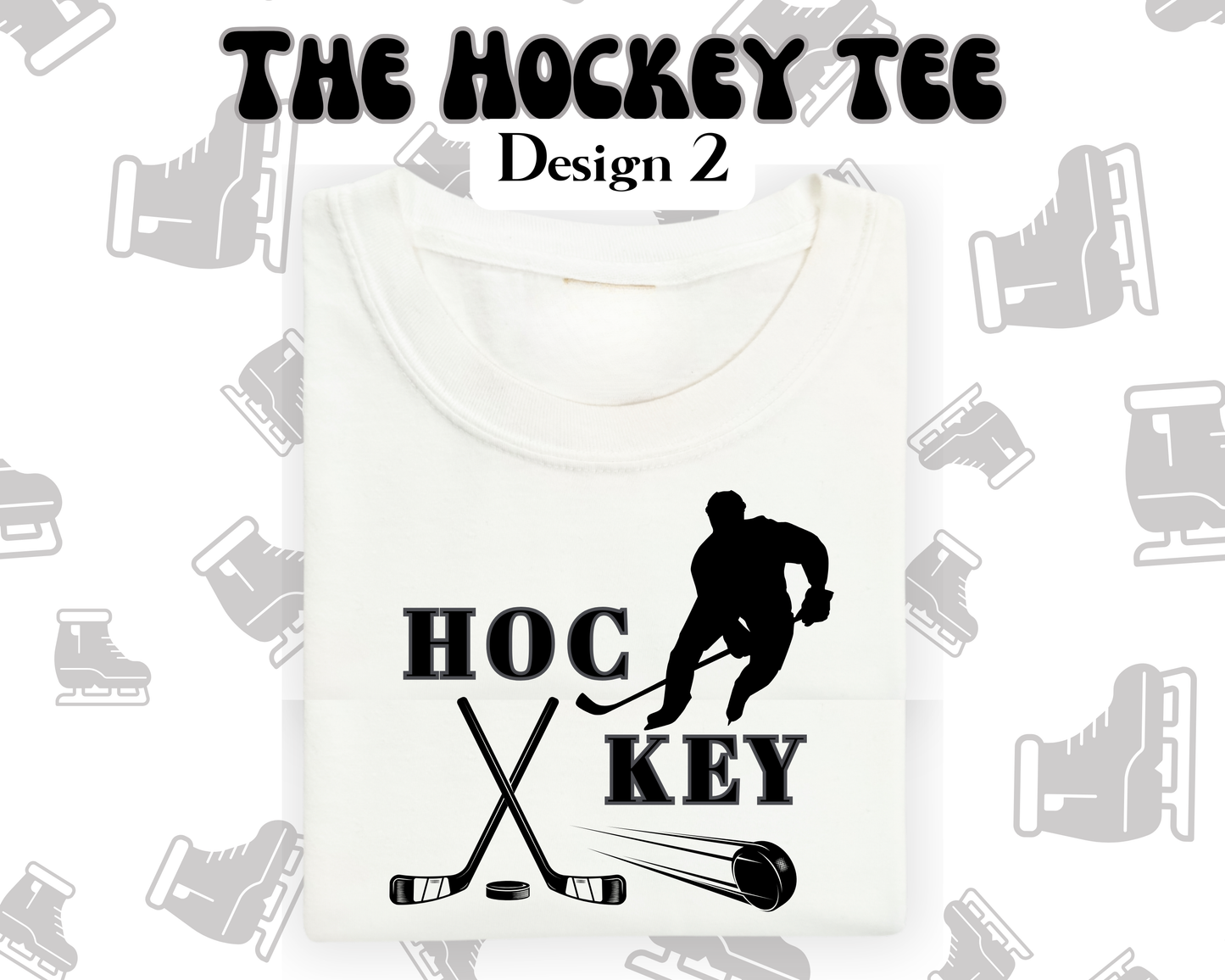 the KIDS HOCKEY tees