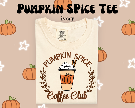 the PUMPKIN SPICE tee