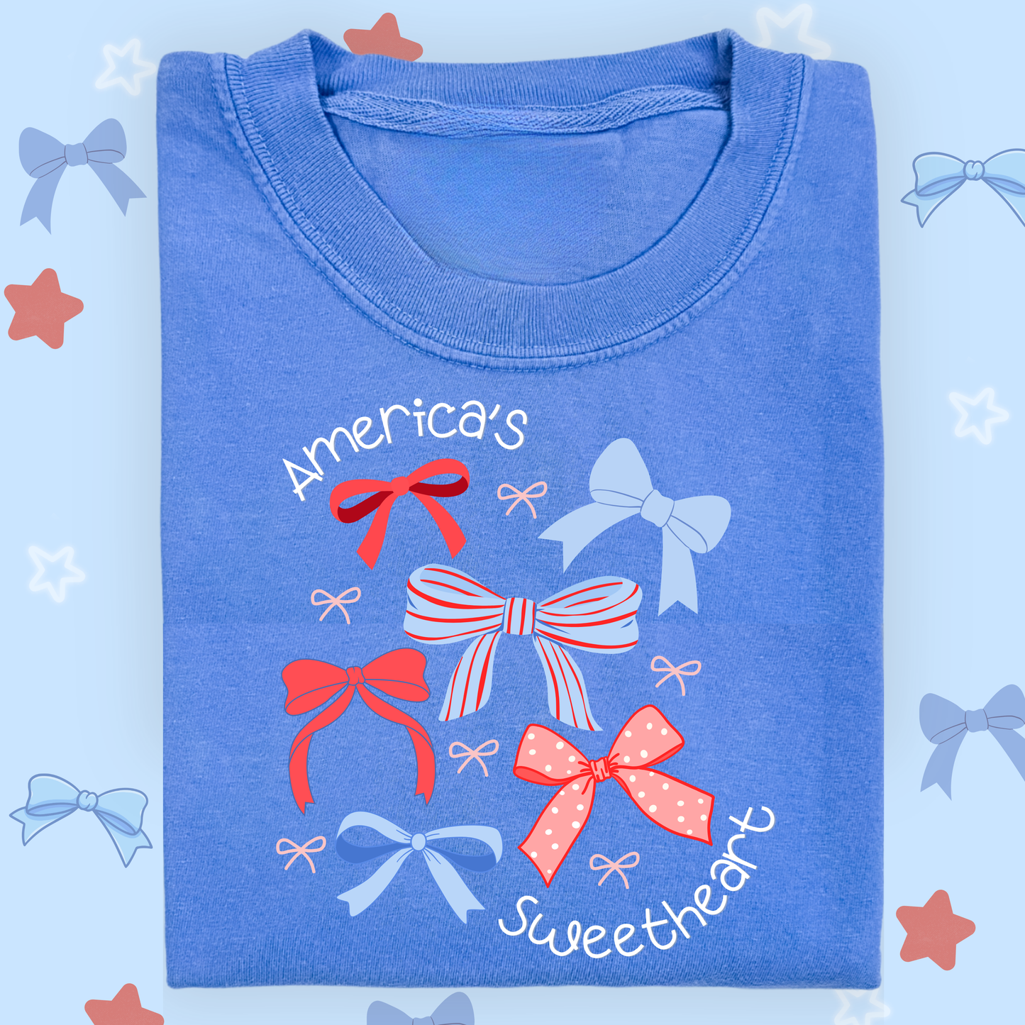 the KIDS AMERICA'S SWEETHEART tee