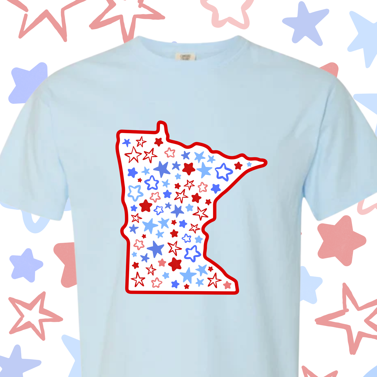 the ADULT MN ALL-STAR tee