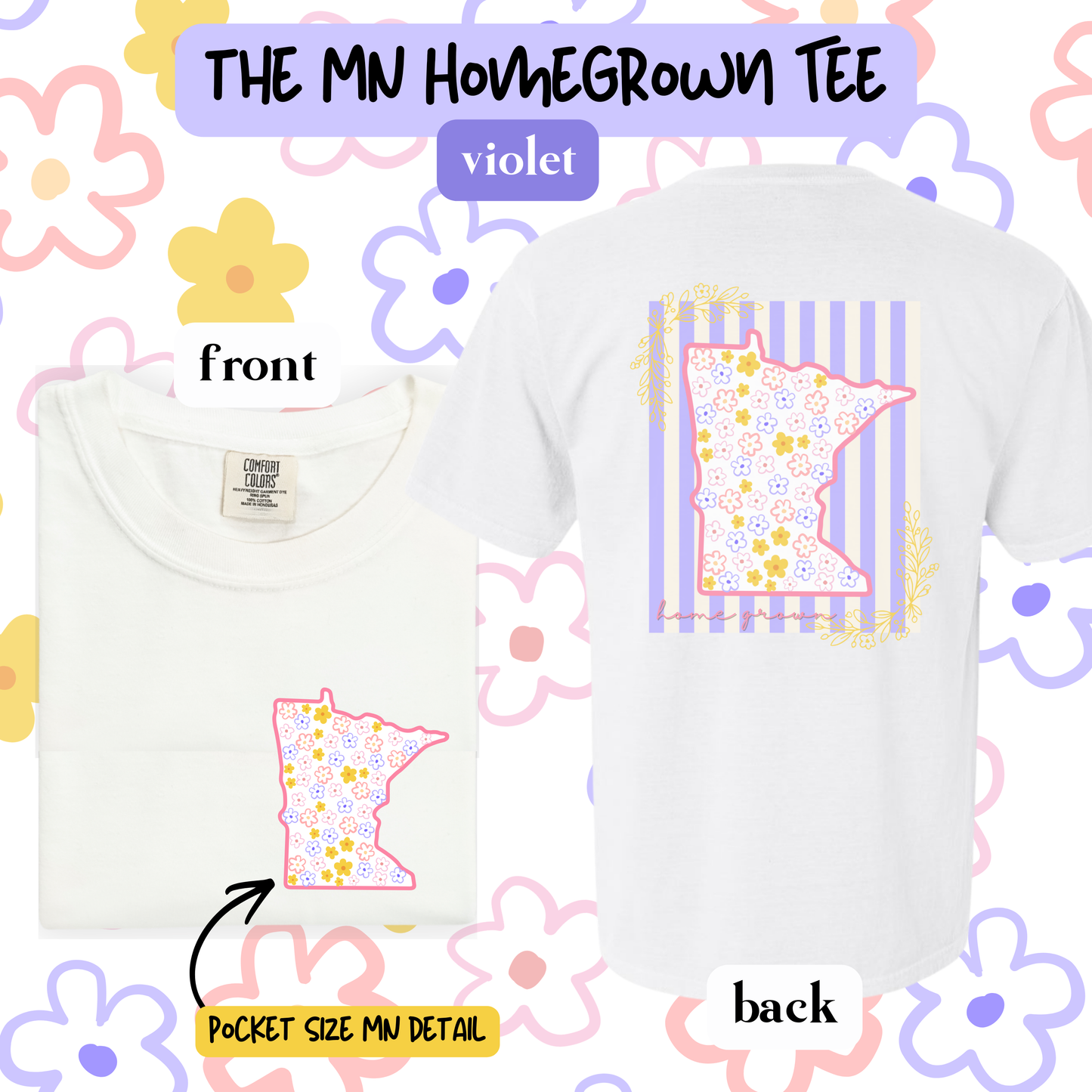 the MN HOMEGROWN tee