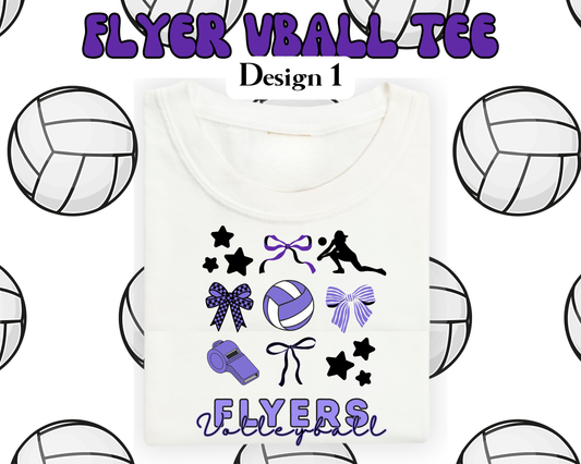 the LF FLYERS VOLLEYBALL tee