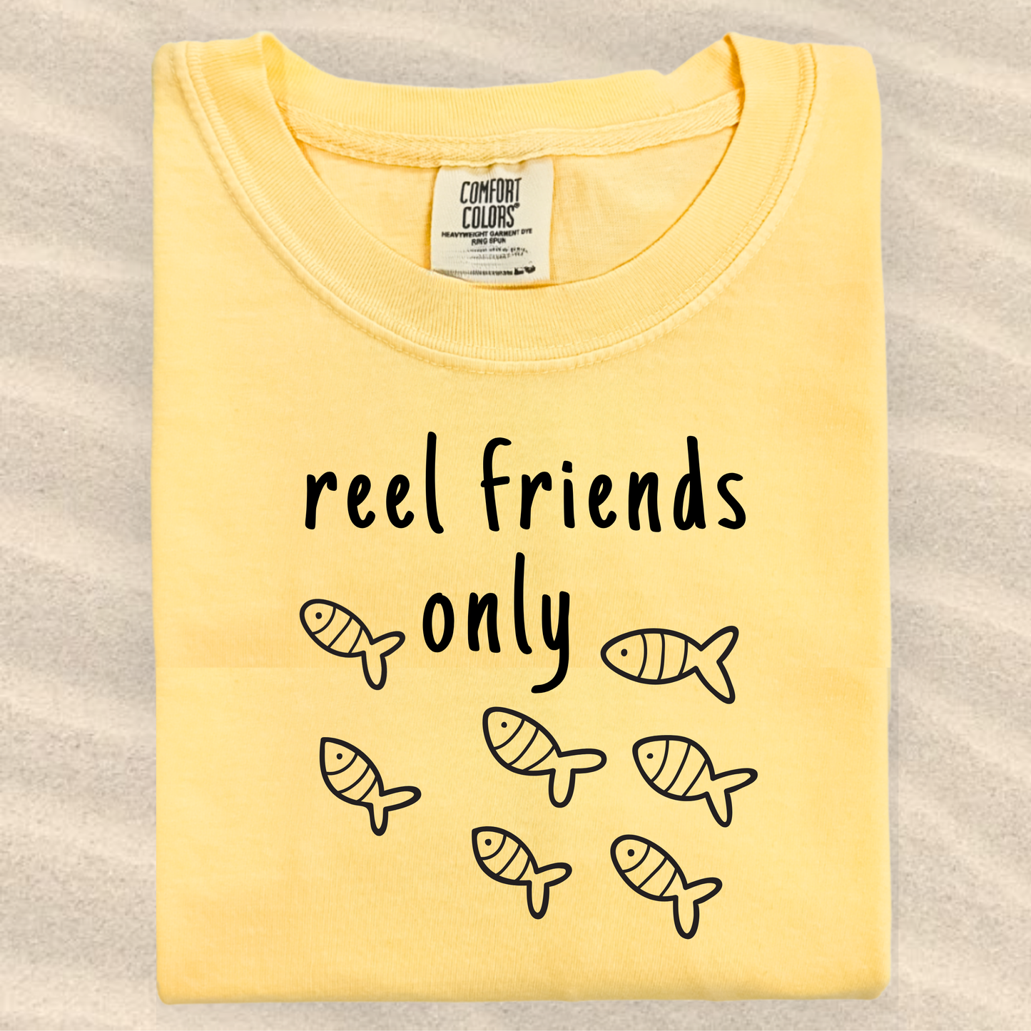 the KIDS REEL FRIENDS ONLY tee