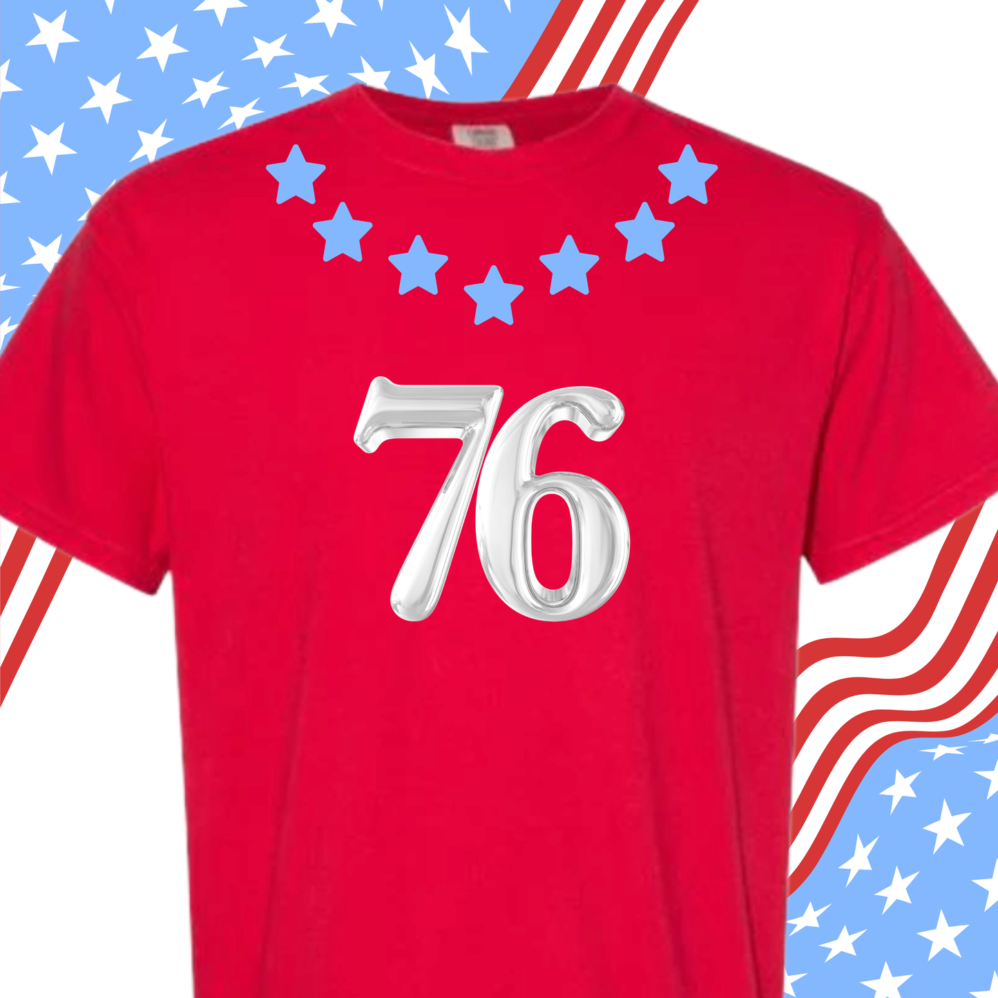the ADULT CHROME 76 tee