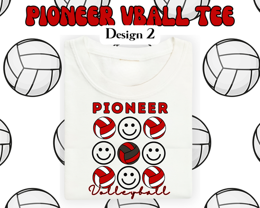 the KIDS PIERZ PIONEER VOLLEYBALL tee