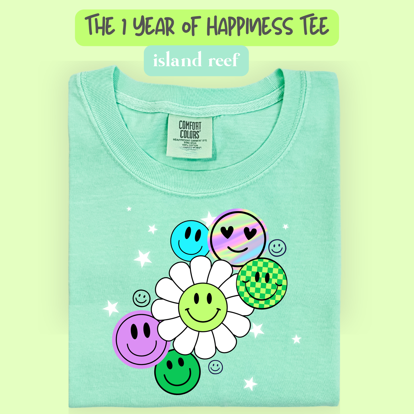 the 1 YEAR of HAPPINESS *LIMITED EDITION* tee