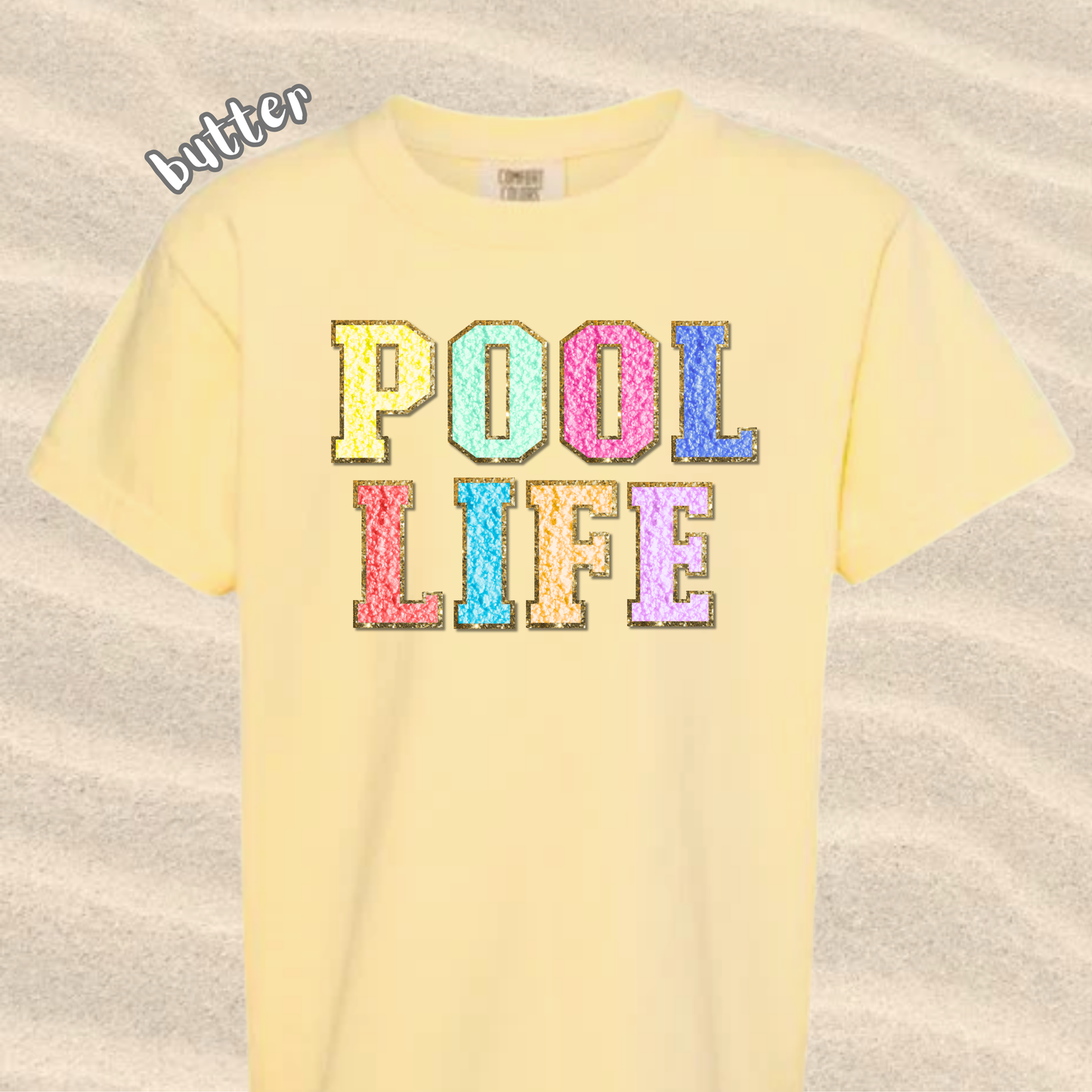 the KIDS POOL LIFE tee