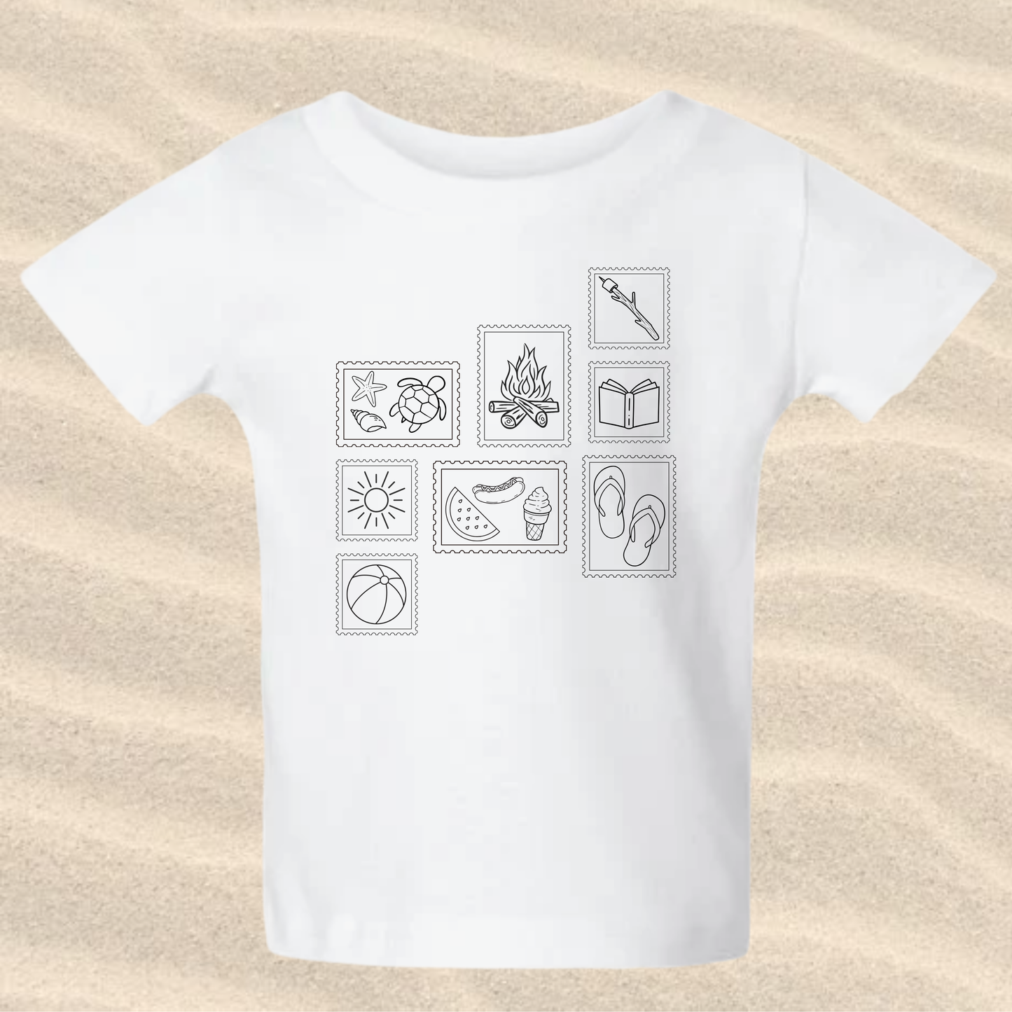 the INFANT ICONIC SUMMER CHARM tee