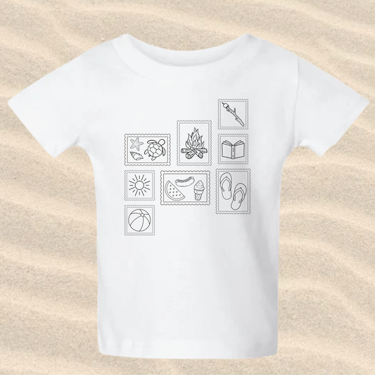 the INFANT ICONIC SUMMER CHARM tee