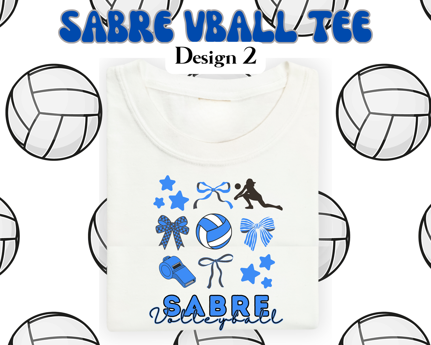 the SARTELL VOLLEYBALL tee