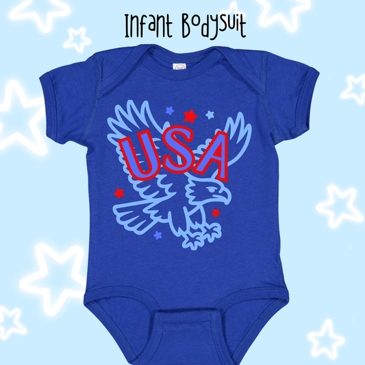 the INFANT ALL-AMERICAN bodysuit