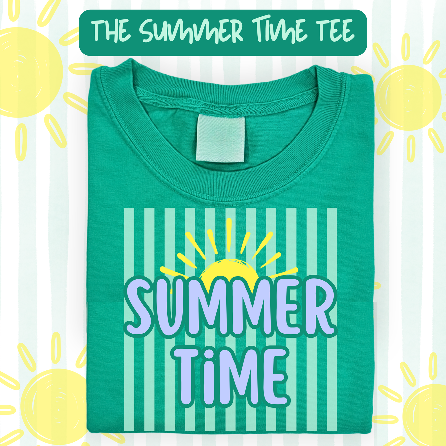 the SUMMER TIME tee