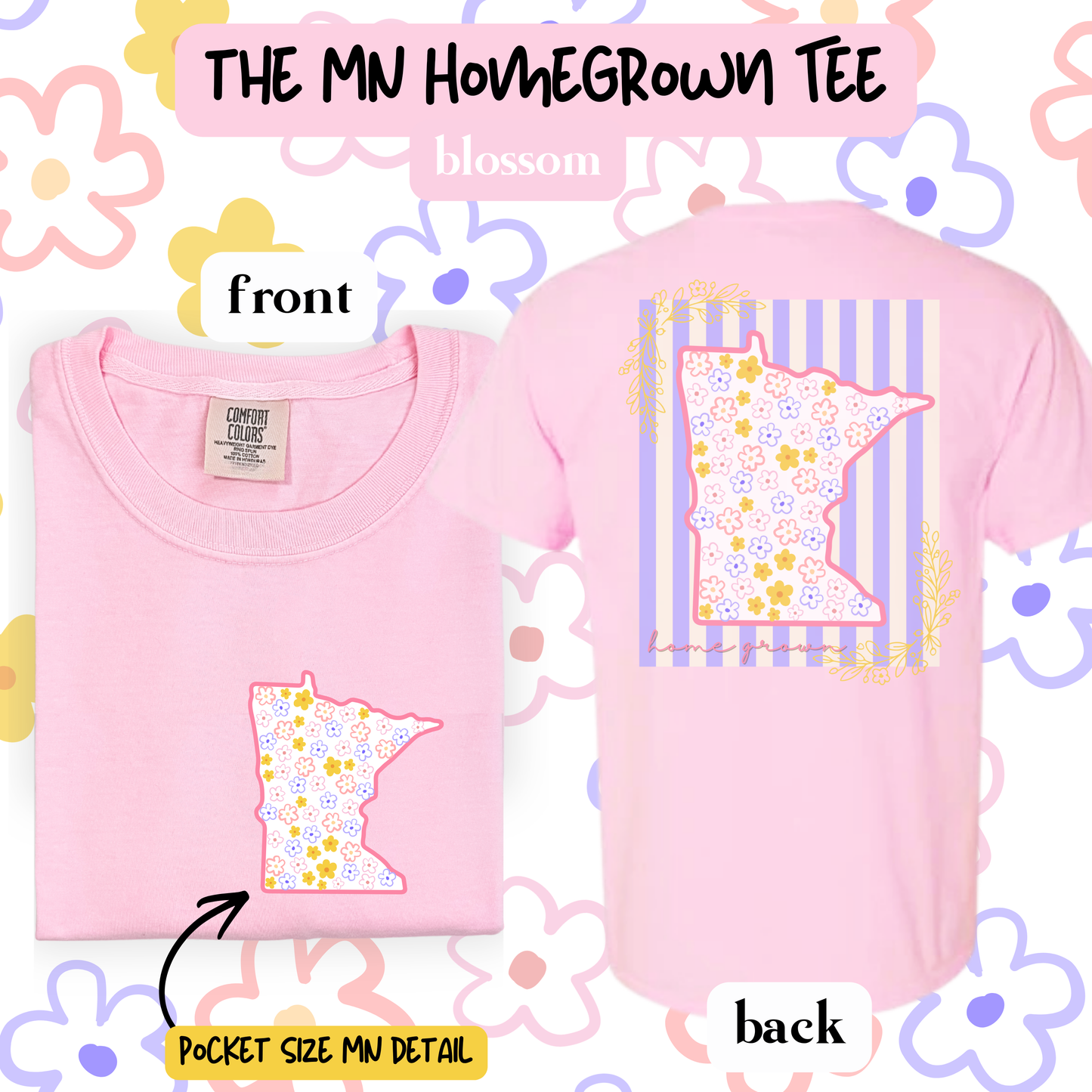 the MN HOMEGROWN tee
