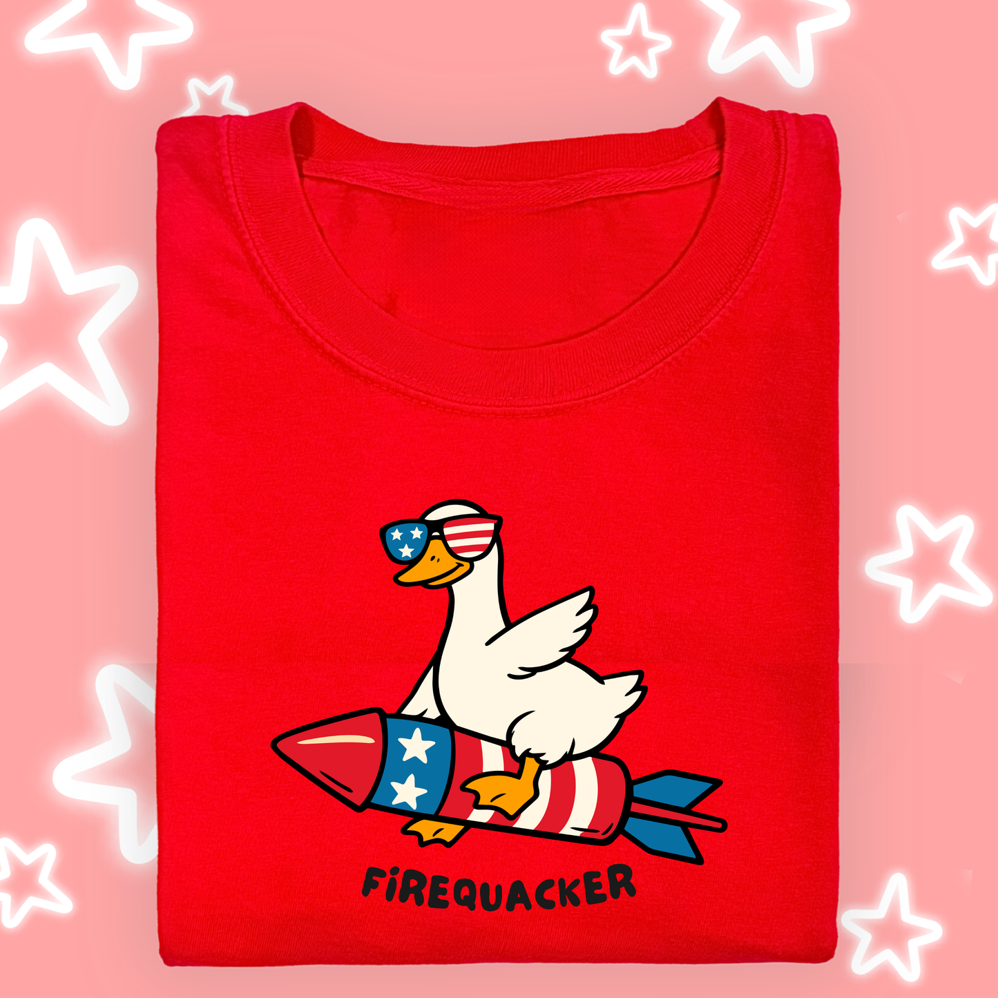 the KIDS FIREQUACKER tee