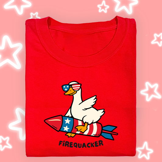 the KIDS FIREQUACKER tee