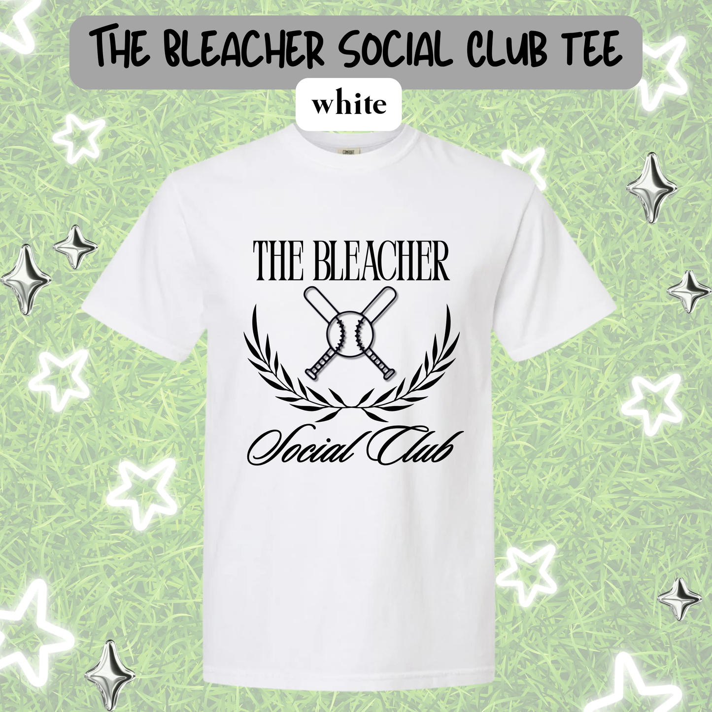 the BLEACHER SOCIAL CLUB tee