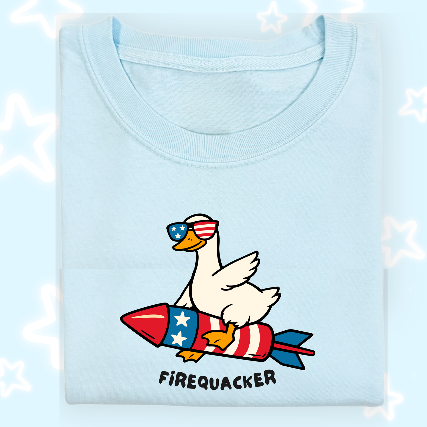 the KIDS FIREQUACKER tee
