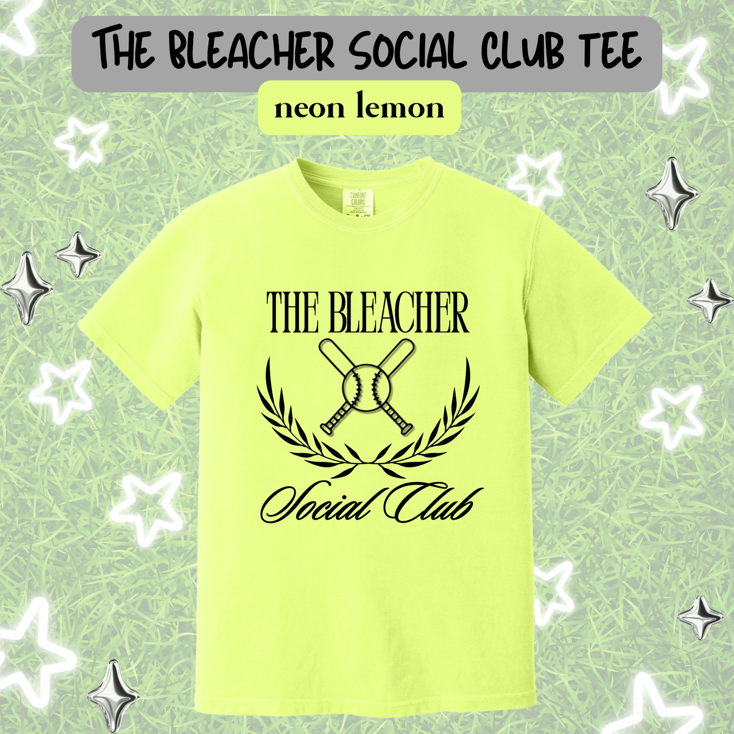 the BLEACHER SOCIAL CLUB tee