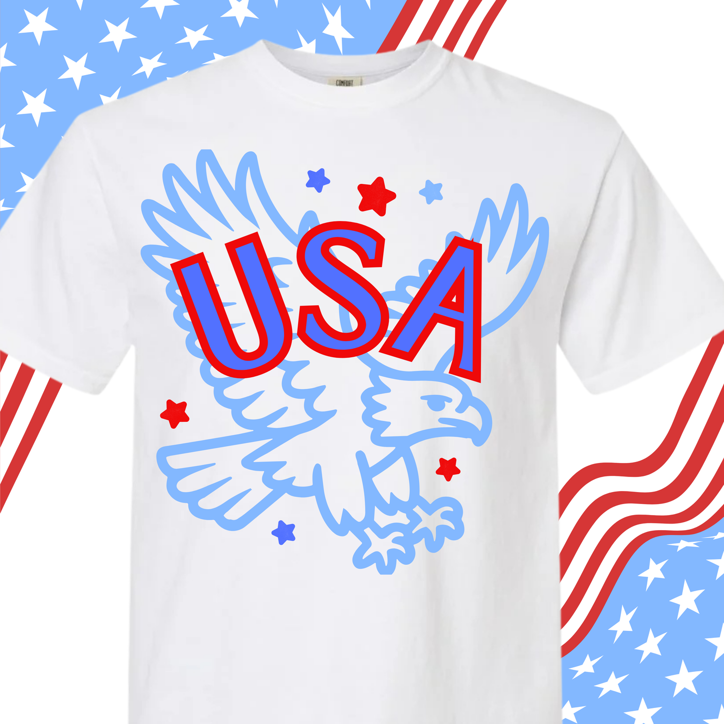 the ADULT ALL-AMERICAN tee