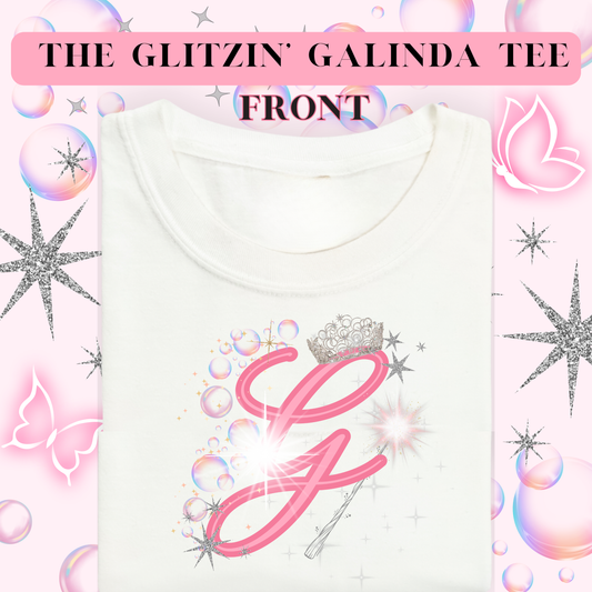 the GLITZIN' GALINDA tee