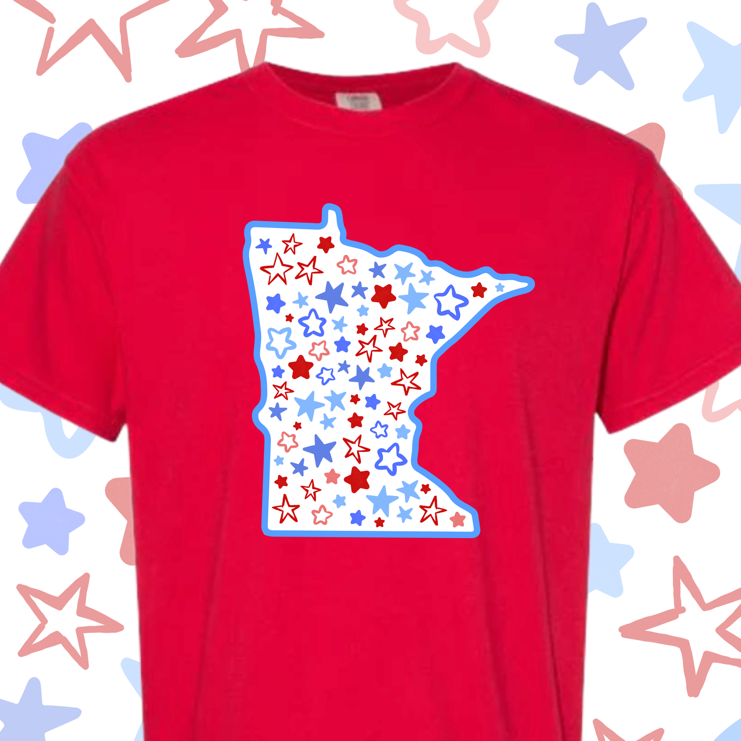 the ADULT MN ALL-STAR tee