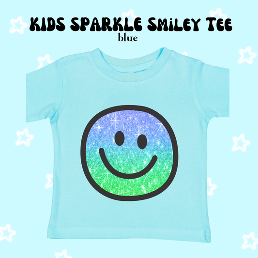 the KIDS SPARKLE SMILEY tee