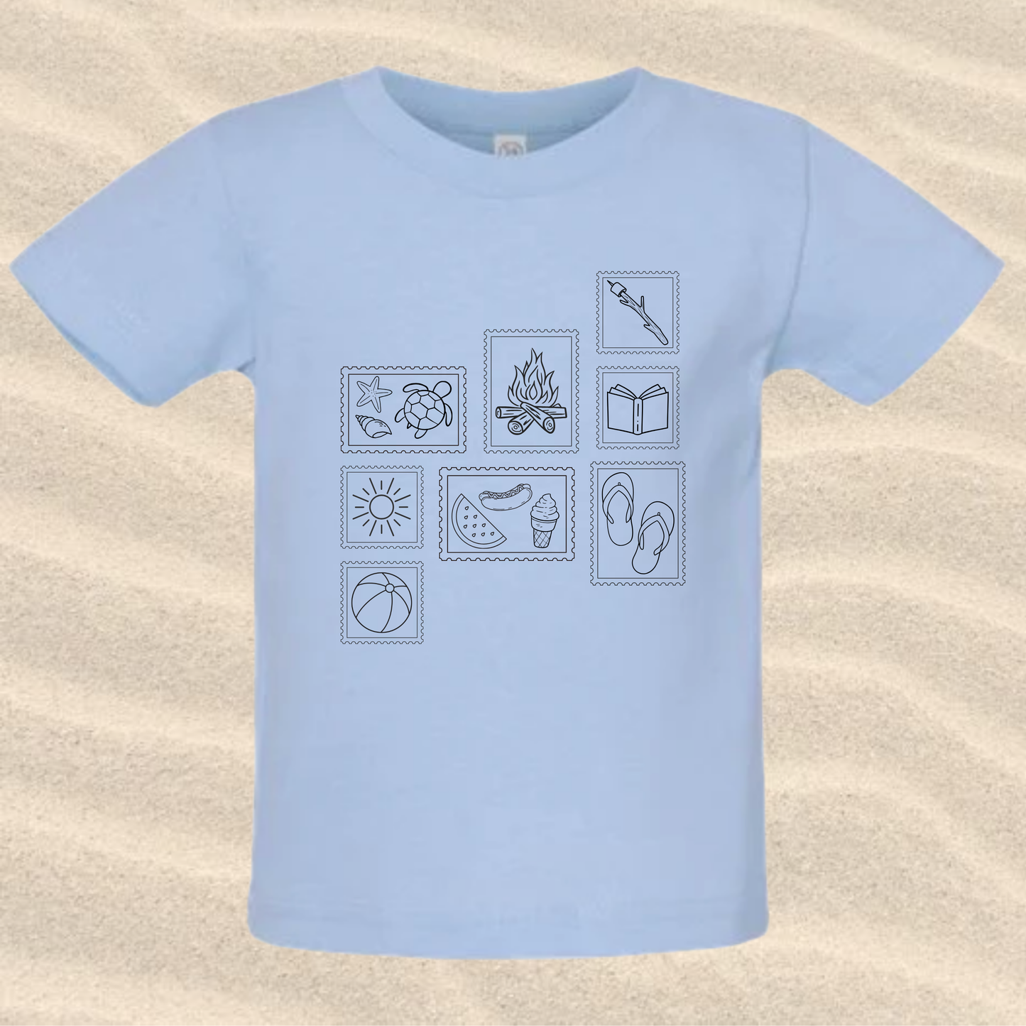 the INFANT ICONIC SUMMER CHARM tee