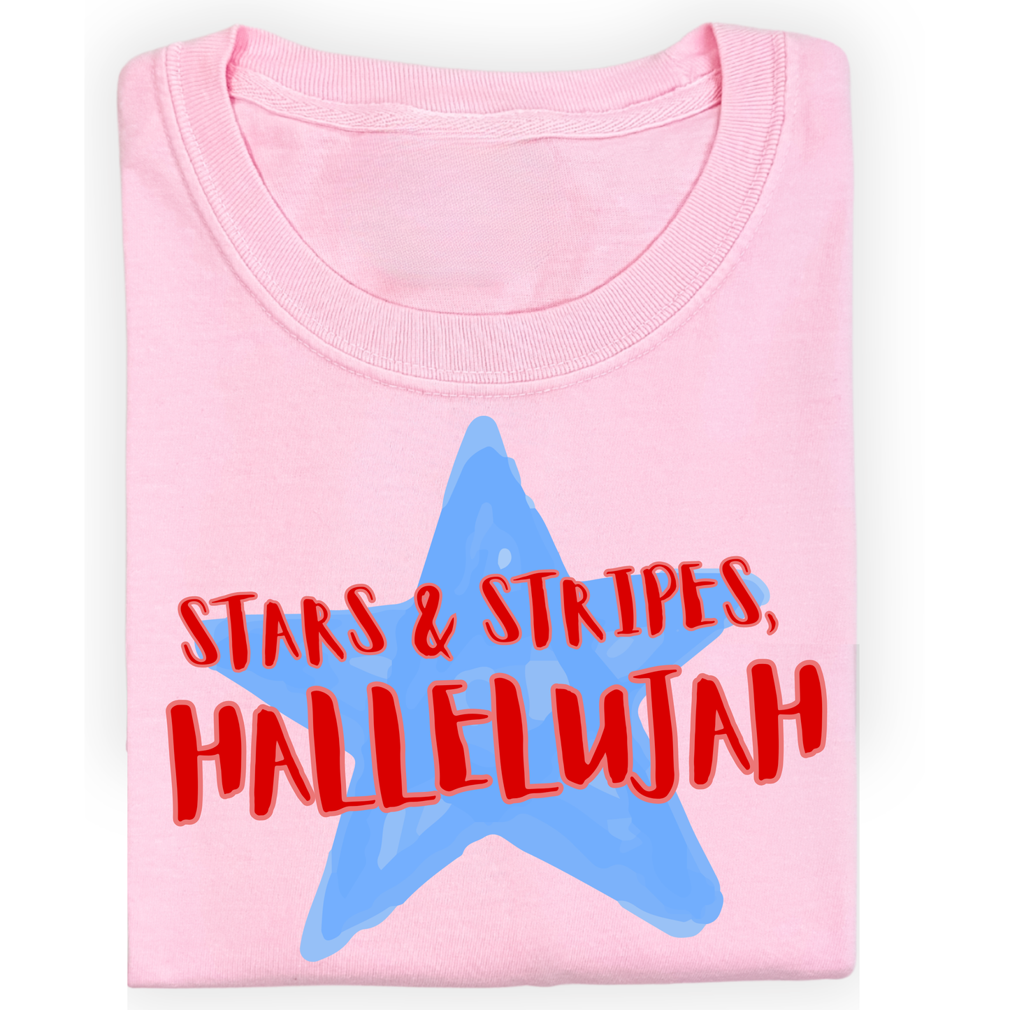 the ADULT HALLELUJAH tee
