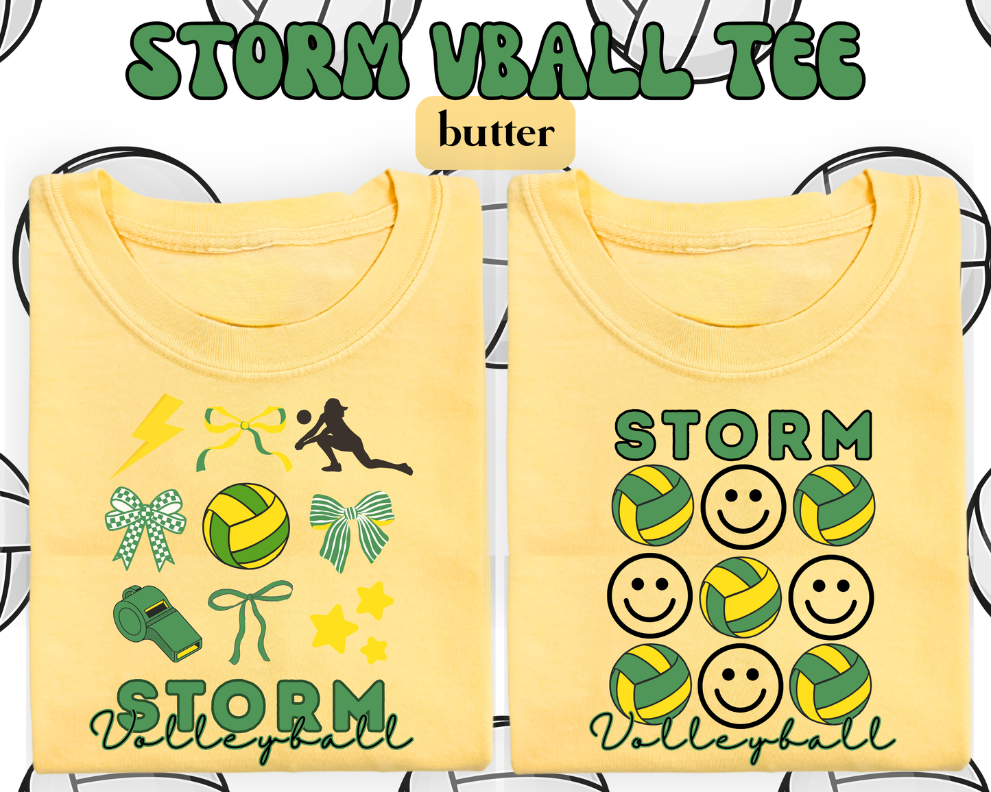 the SRR STORM VOLLEYBALL tee