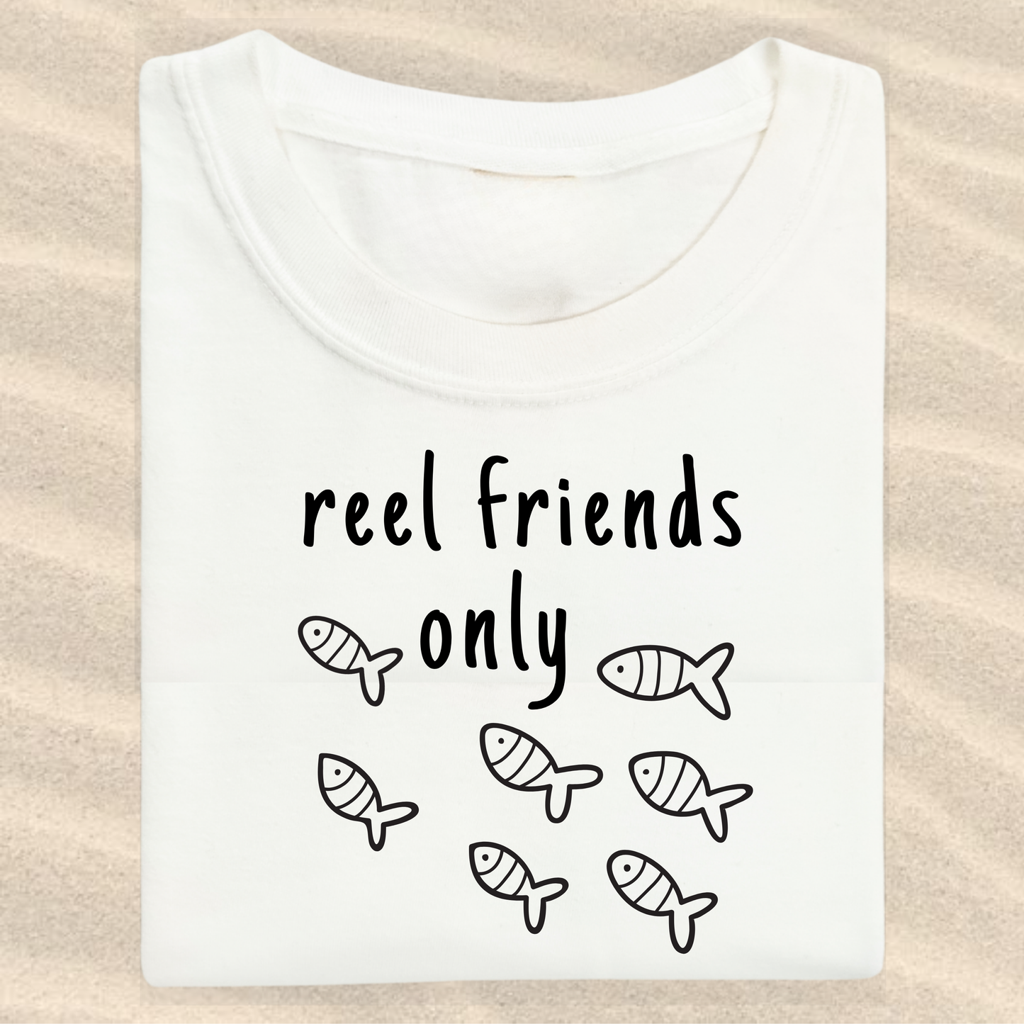 the KIDS REEL FRIENDS ONLY tee